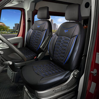 FORD TRANSIT CUSTOM 2018 tot 2023 - autostoelhoes Verona blauw