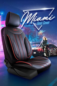 NISSAN PRIMASTAR 2021 tot heden - Autostoelhoes Miami rood