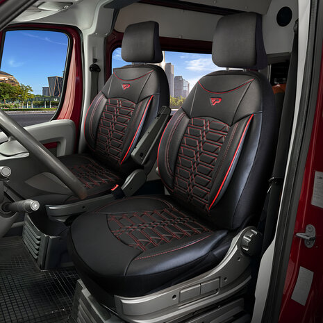 FIAT DOBLO 2015 tot 2023 - autostoelhoes Verona rood