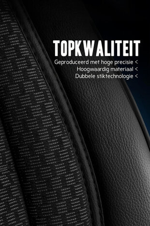 PEUGEOT EXPERT 2007 tot 2017 - autostoelhoes Prestige zwart 